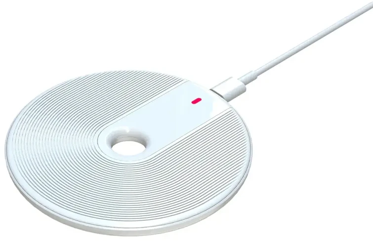 Toptel Topt Belaidis įkroviklis QI Universal Fast Charge – FC06 15W baltos spalvos (min.2A)