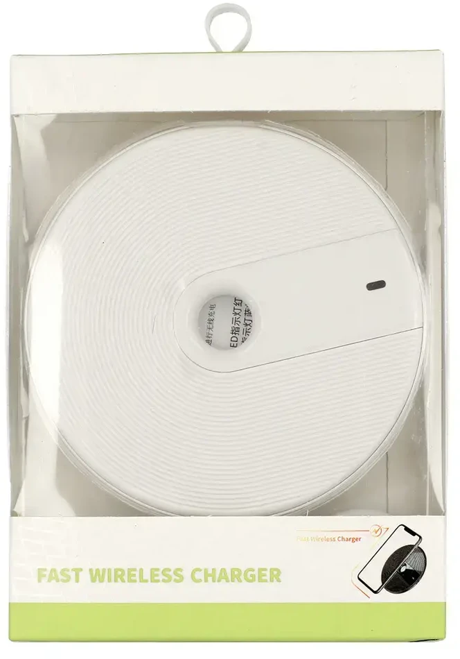 Toptel Topt Belaidis įkroviklis QI Universal Fast Charge – FC06 15W baltos spalvos (min.2A)