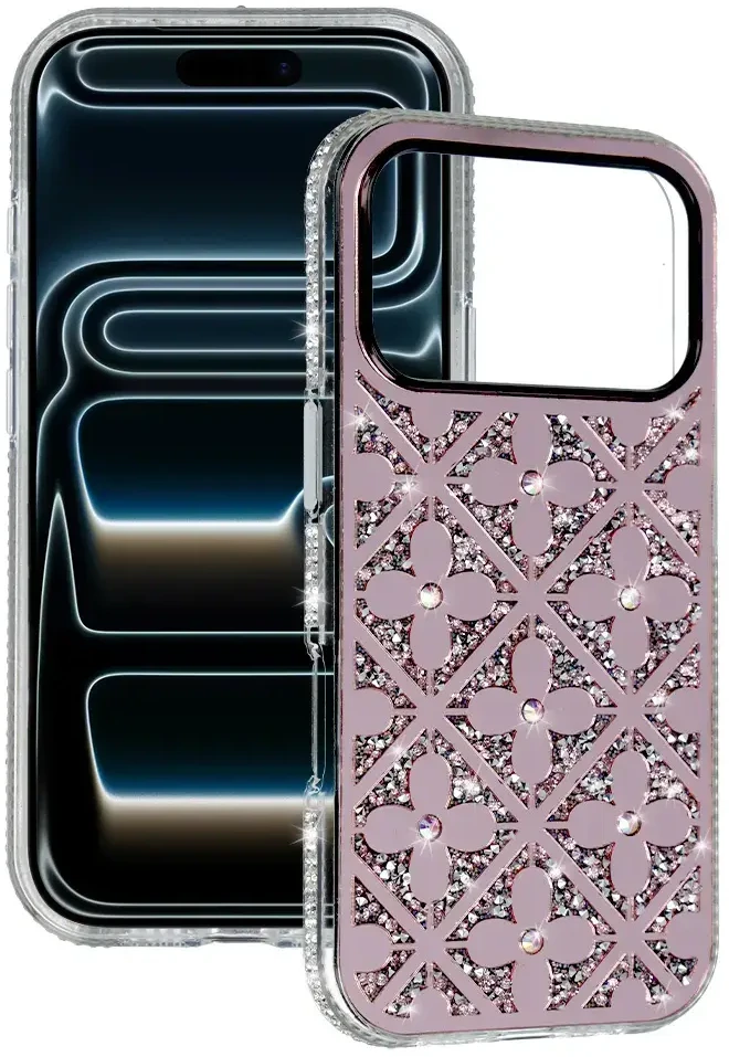 Toptel Tel Protect Flower dėklas skirtas Samsung Galaxy S26 Plus rožinės spalvos