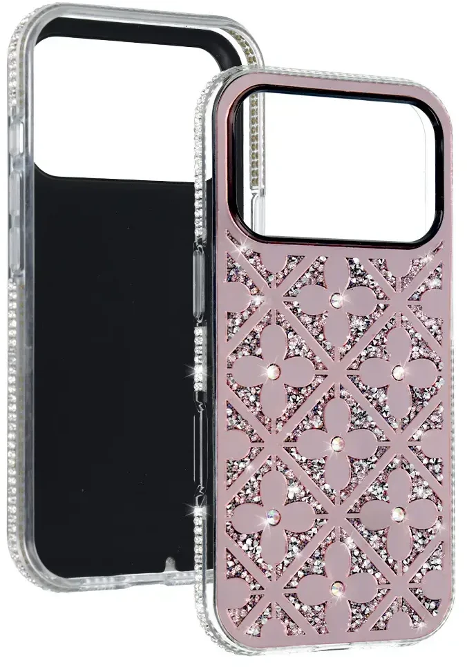 Toptel Tel Protect Flower dėklas skirtas Samsung Galaxy S26 Plus rožinės spalvos