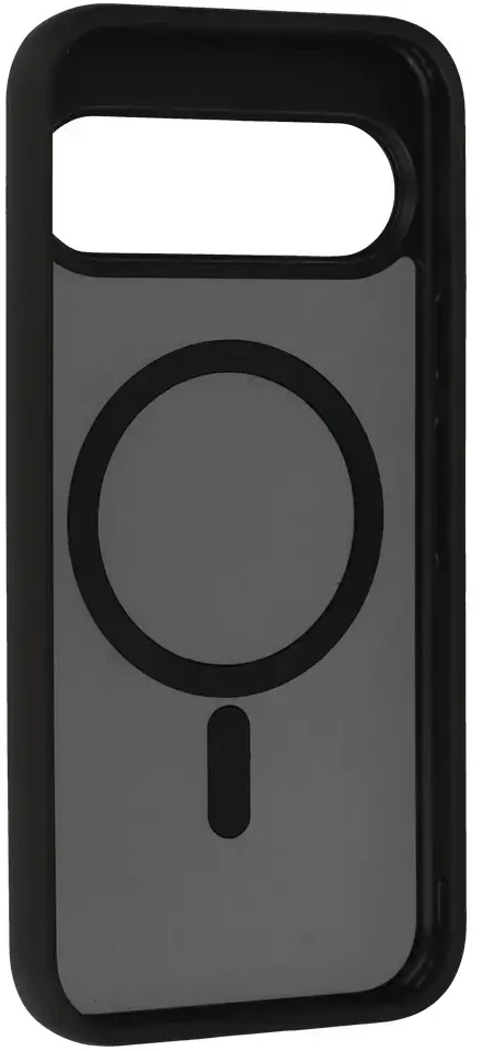 Toptel Topt Full Matte Mag Dėklas skirtas Google Pixel 9/9 Pro juodos spalvos