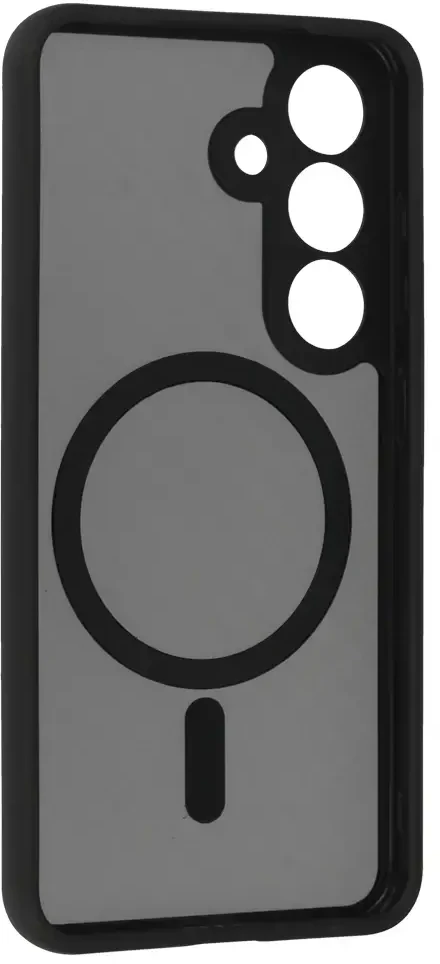 Fusion Accessories „Topt Full Matte Mag dėklas, skirtas Samsung Galaxy S25, juodos spalvos“