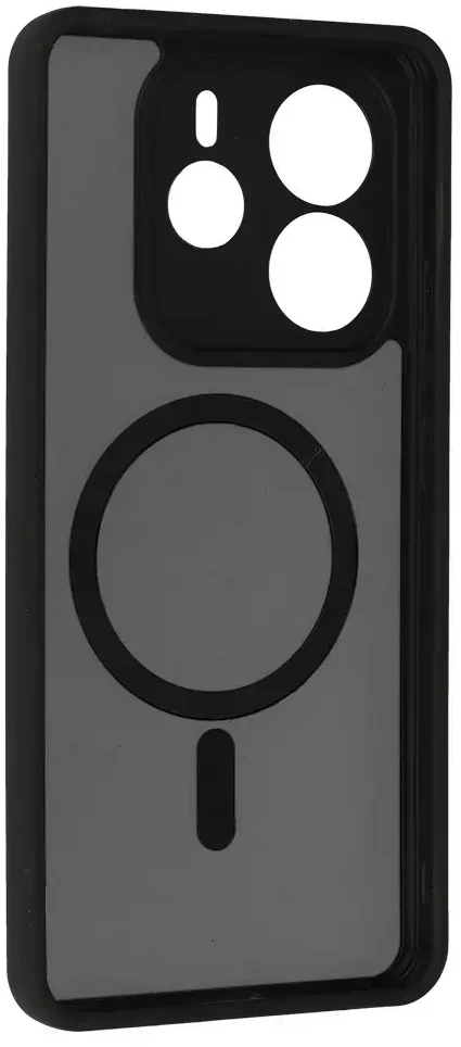 Toptel Topt Full Matte Mag Dėklas skirtas Xiaomi Redmi Note 14 5G juodos spalvos