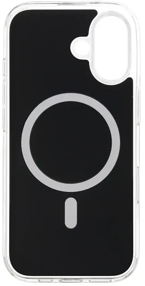 Fusion Accessories Tel Protect Glossy Magsafe dėklas skirtas Apple iPhone 16 juodos spalvos