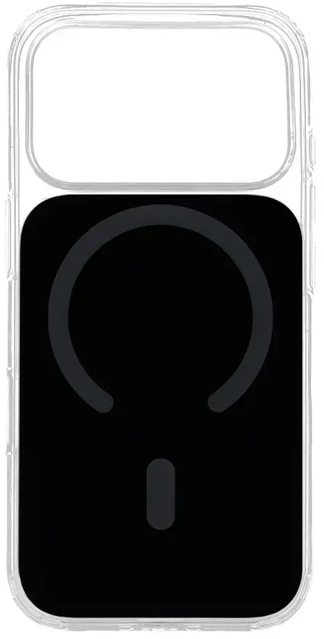 Fusion Accessories Tel Protect Glossy Magsafe dėklas skirtas Apple iPhone 17 Pro Max juodos spalvos
