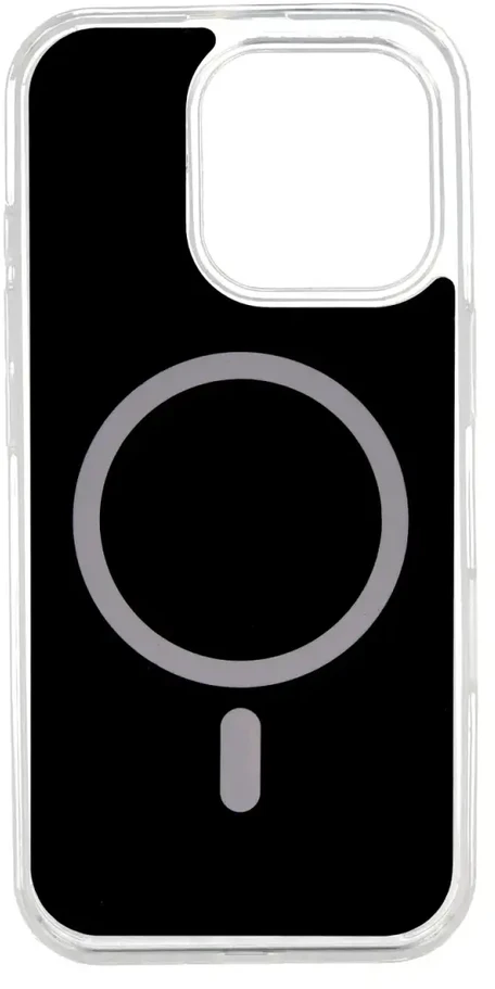Fusion Accessories Tel Protect Glossy Magsafe dėklas skirtas Apple iPhone 16 Pro Max juodos spalvos