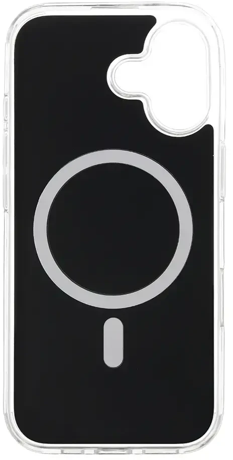 Fusion Accessories Tel Protect Glossy Magsafe dėklas skirtas Apple iPhone 17 juodos spalvos