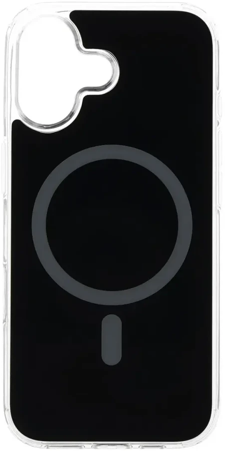 Fusion Accessories Tel Protect Glossy Magsafe dėklas skirtas Apple iPhone 17 juodos spalvos