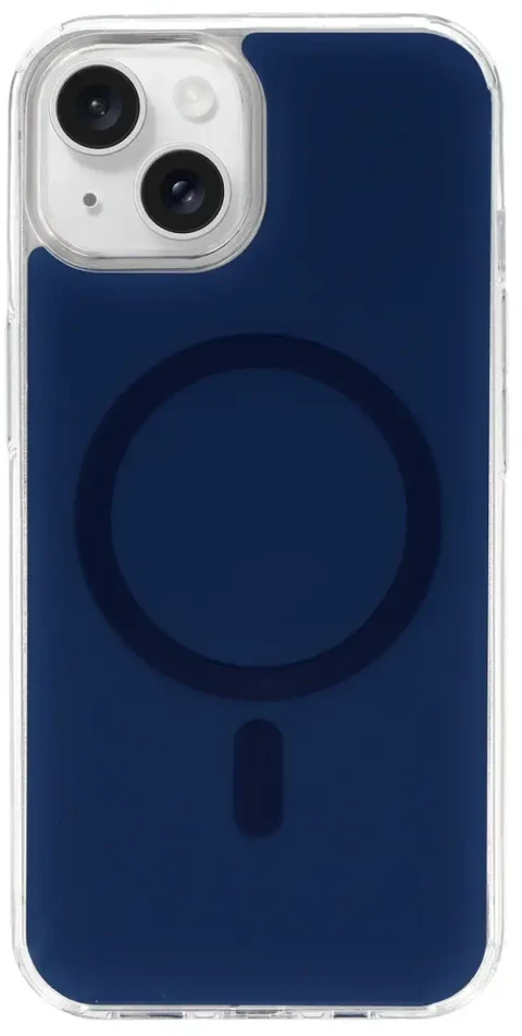Fusion Accessories Tel Protect Glossy Magsafe dėklas skirtas Apple iPhone 15 mėlynos spalvos
