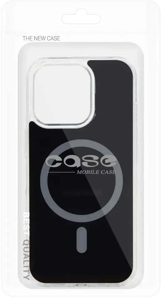 Fusion Accessories Tel Protect Glossy Magsafe dėklas skirtas Apple iPhone 14 Pro juodos spalvos