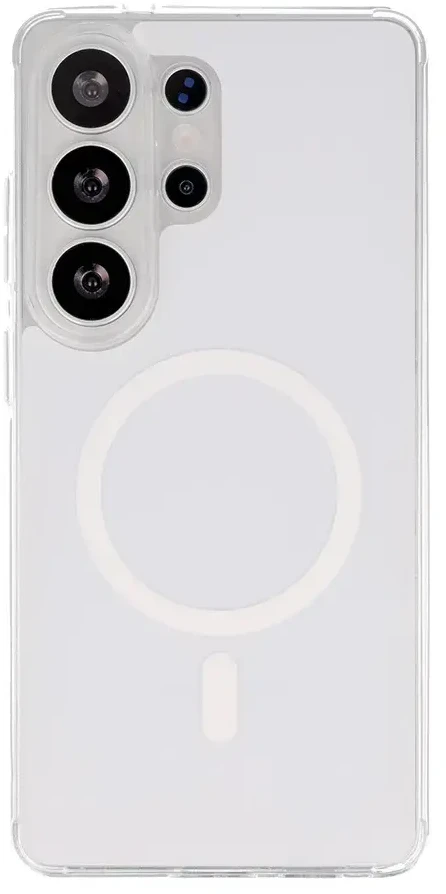 Fusion Accessories Tel Protect Glossy Magsafe dėklas skirtas Samsung Galaxy S24 Ultra baltos spalvos