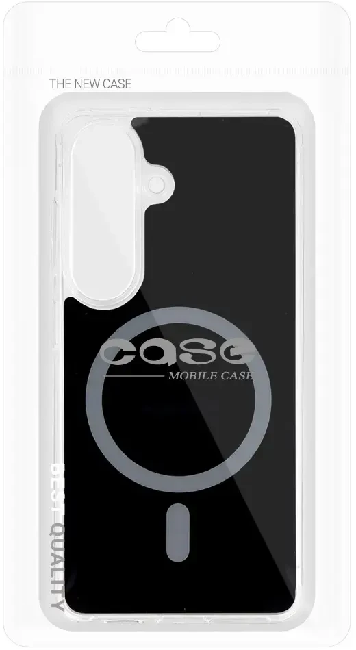 Fusion Accessories Tel Protect Glossy Magsafe dėklas skirtas Samsung Galaxy S26 juodos spalvos
