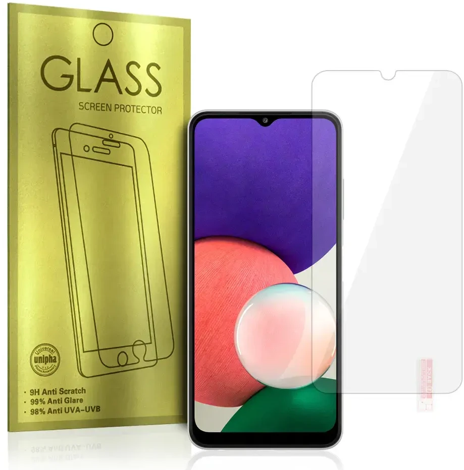 Toptel Topt Apsauginis stiklas Gold skirtas Samsung Galaxy A22 4G/M22 4G