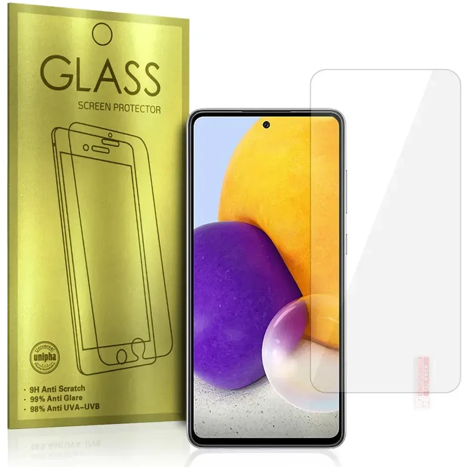 Fusion Accessories Topt Apsauginis stiklas Gold skirtas Samsung Galaxy A72 4G/5G