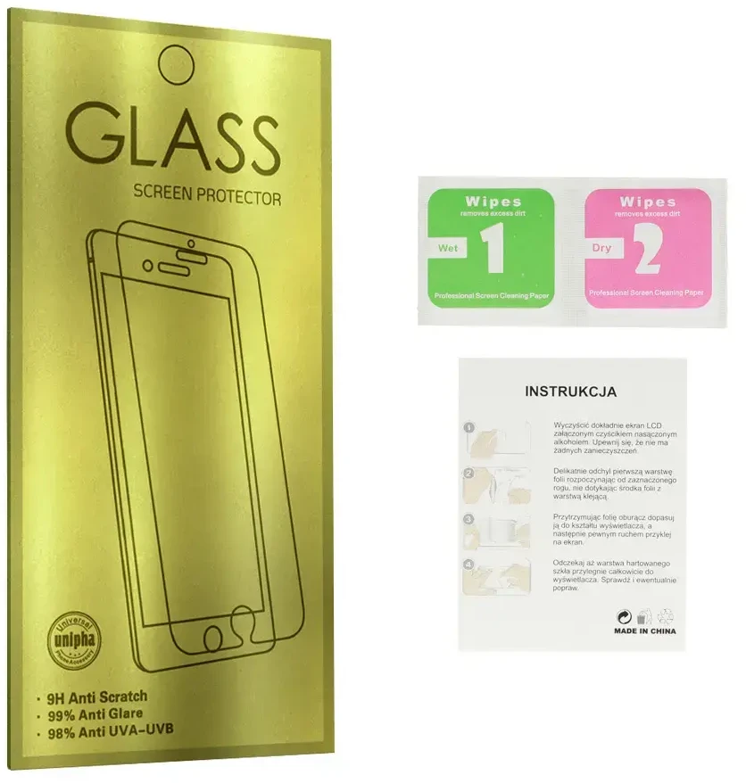 Fusion Accessories Topt Apsauginis stiklas Gold skirtas Samsung Galaxy A72 4G/5G