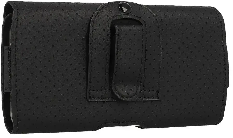 Dėklas Fusion Accessories Topt HIT Belt Holster (SIZE XL) skirtas Apple iPhone 15 Pro Max/Samsung A54 5G/A52/S24 Plus/S20 FE design 4 juodas (167×83 mm)