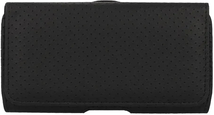 Dėklas Fusion Accessories Topt HIT Belt Holster (SIZE XL) skirtas Apple iPhone 15 Pro Max/Samsung A54 5G/A52/S24 Plus/S20 FE design 4 juodas (167×83 mm)