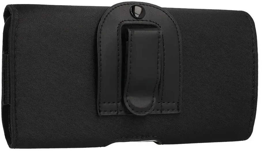 Dėklas Toptel Topt HIT Belt Holster (SIZE XL) skirtas Apple iPhone 15 Pro Max/Samsung A54 5G/A52/S24 Plus/S20 FE design 1 juodas (167×83 mm)