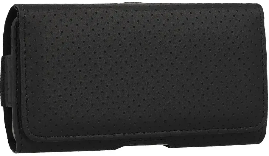 Dėklas Fusion Accessories Topt HIT Belt Holster (SIZE XL) skirtas Apple iPhone 15 Pro Max/Samsung A54 5G/A52/S24 Plus/S20 FE design 4 juodas (167×83 mm)
