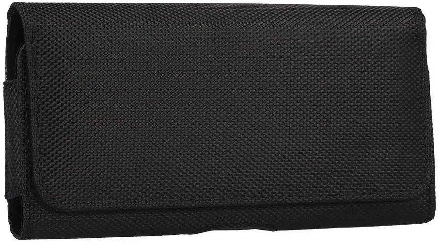 Dėklas Fusion Accessories Topt HIT Belt Holster (SIZE XL) skirtas Apple iPhone 15 Pro Max/Samsung A54 5G/A52/S24 Plus/S20 FE design 2 juodas (167×83 mm)