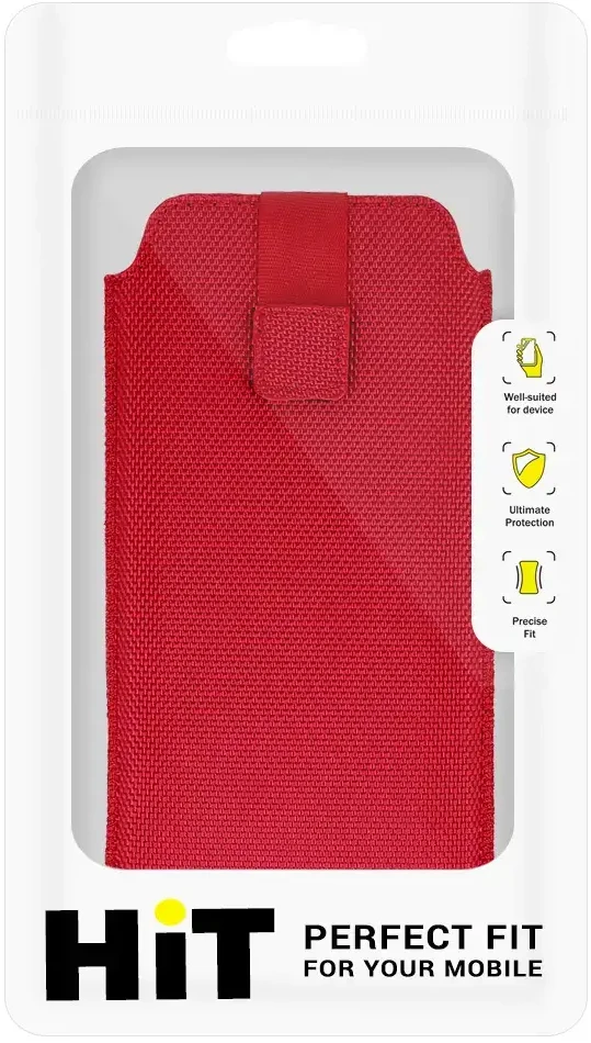 Fusion Accessories Topt Dėklas HIT (Dydis XL) skirtas Apple iPhone 15/15 Pro/Apple iPhone 16/16 Pro/Samsung S24/S24 Plus/S25/S25 Plus/A53/A55 5G raštas 2 raudonos spalvos