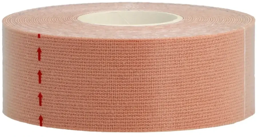 Fusion Accessories Topt Kineziologinis pleistras, 2,5 cm x 5 m gelsva