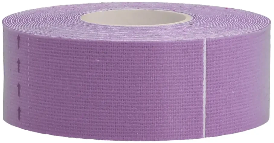 Fusion Accessories Topt Kineziologinis pleistras, 2,5 cm x 5 m violetinės spalvos