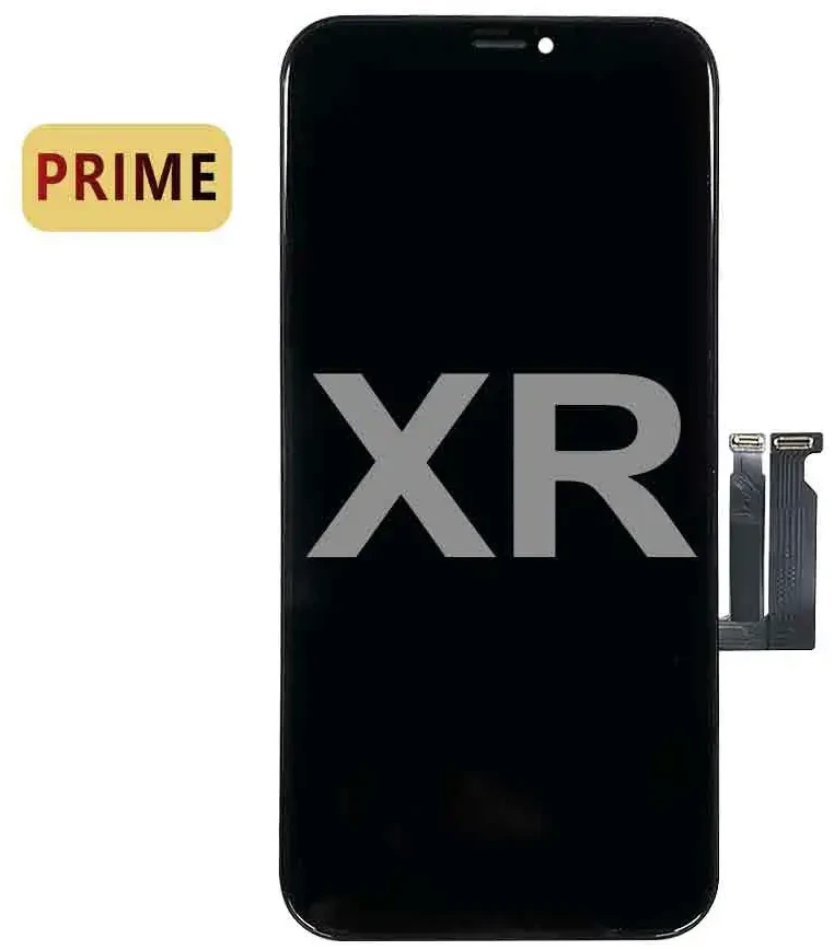 Fusion Accessories Topt LCD Ekranas NCC skirtas Apple iPhone XR Juodas Incell Metal Plate Prime
