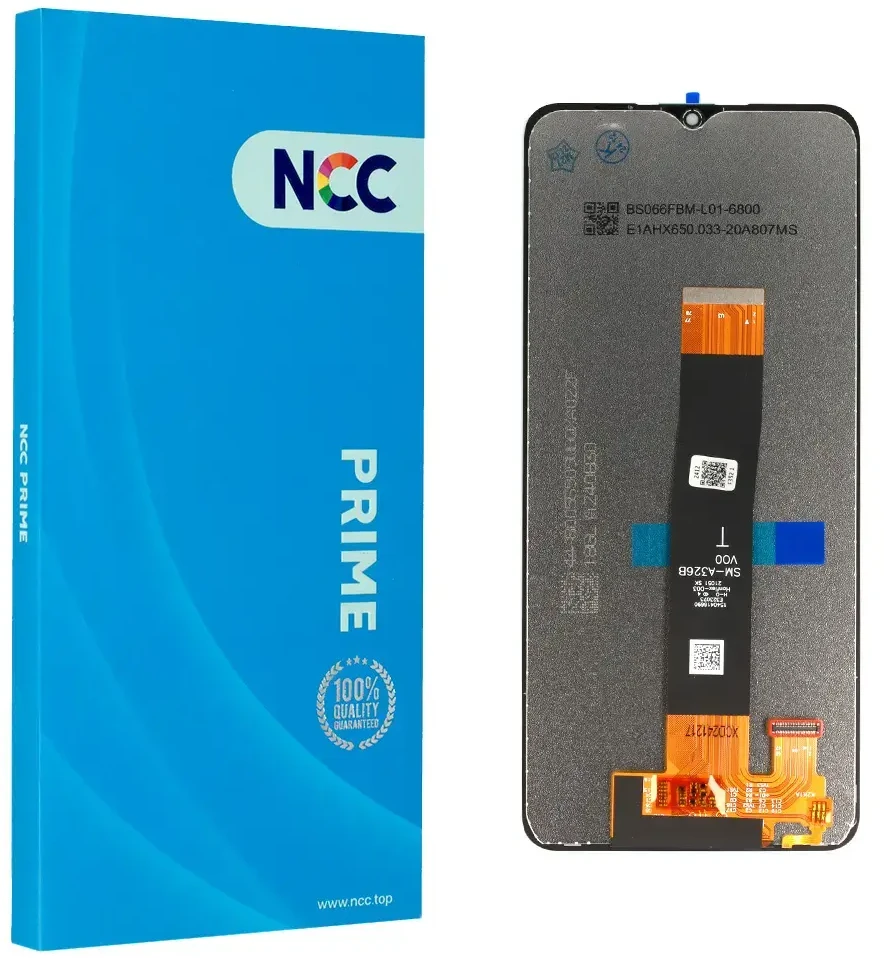 Fusion Accessories Aukščiausios kokybės LCD ekranai NCC, skirti „Samsung Galaxy A32 5G“ (A326B/A326U/A326W) Juodas Prime