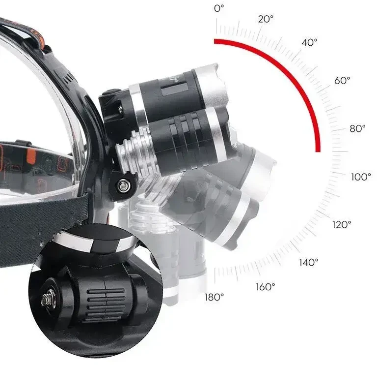 Toptel Topt LED galvos šviestuvas LC4 atsparus vandeniui IP54