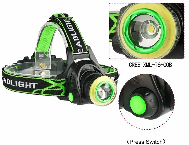 Toptel Topt LED galvos šviestuvas Zoom LC2 atsparus vandeniui IP54