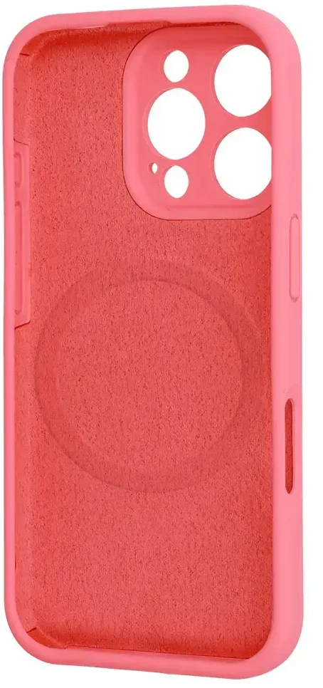 Fusion Accessories Topt MagColor Pure dėklas skirtas Apple iPhone 15 Pro raudonos spalvos