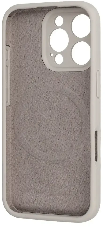 Toptel Topt MagColor Pure dėklas skirtas Apple iPhone 16 Pro latte