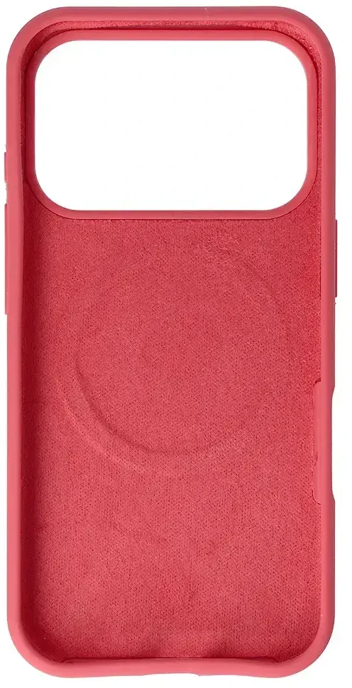 Fusion Accessories Topt MagColor Pure dėklas skirtas Apple iPhone 17 Pro raudonos spalvos