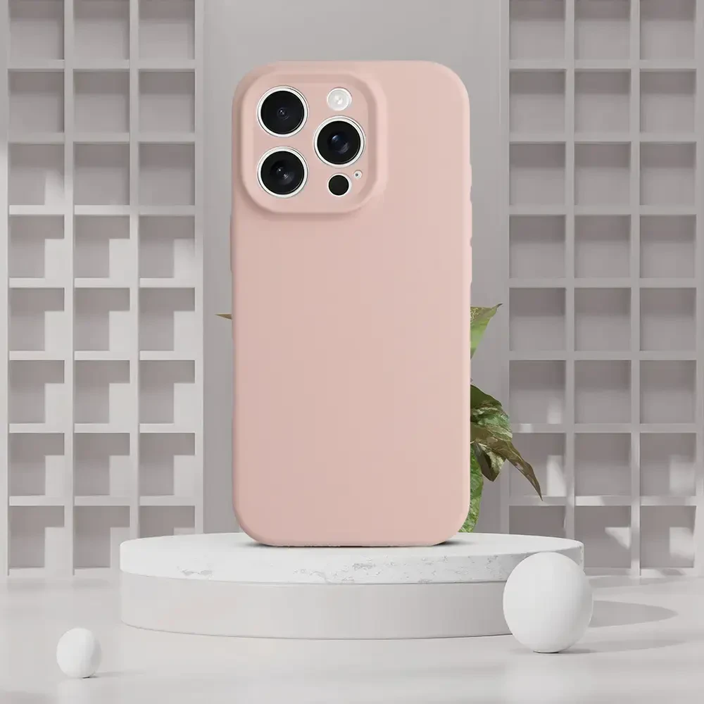 Toptel Topt MagColor Pure dėklas skirtas Apple iPhone 16e powder rožinės spalvos
