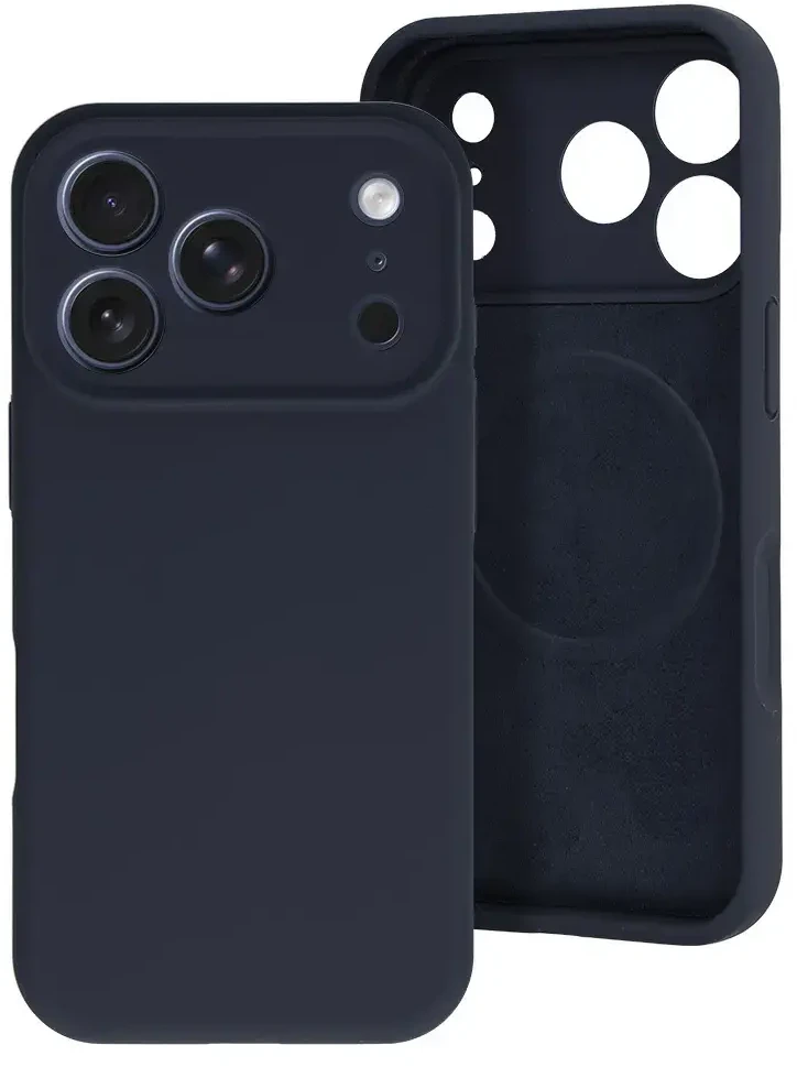 Toptel MagColor Pure dėklas skirtas Apple iPhone 17 Pro deep mėlynas