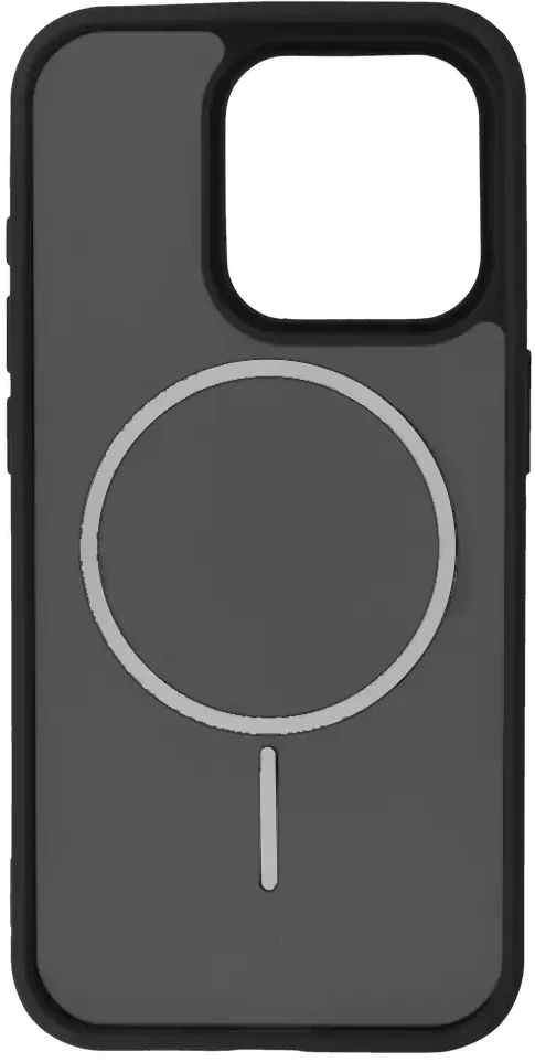 Fusion Accessories Topt Magmat Slim Dėklas skirtas Apple iPhone 15 Pro juodos spalvos
