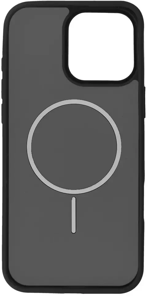 Fusion Accessories Topt Magmat Slim Dėklas skirtas Apple iPhone 16 Pro Max juodos spalvos