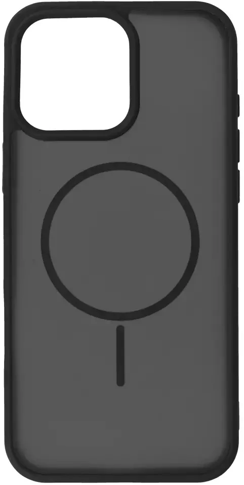 Fusion Accessories Topt Magmat Slim Dėklas skirtas Apple iPhone 16 Pro Max juodos spalvos