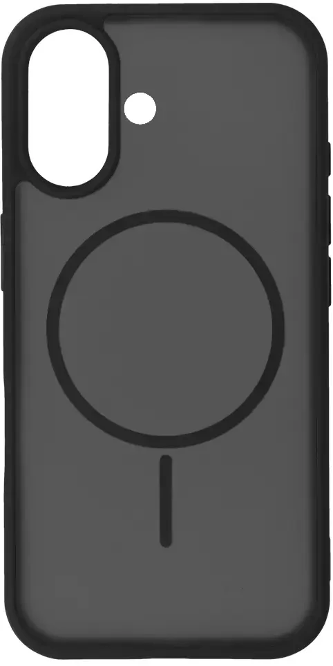 Toptel Topt Magmat Slim Dėklas skirtas Apple iPhone 16 juodos spalvos