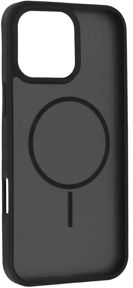 Fusion Accessories Topt Magmat Slim Dėklas skirtas Apple iPhone 16 Pro Max juodos spalvos