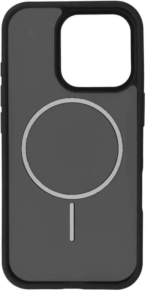Fusion Accessories Topt Magmat Slim Dėklas skirtas Apple iPhone 16 Pro juodos spalvos