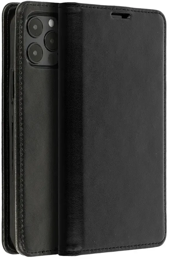 Dėklas Fusion Accessories Topt Magnet Elite Book skirtas Apple iPhone 12 Pro Max juodos spalvos