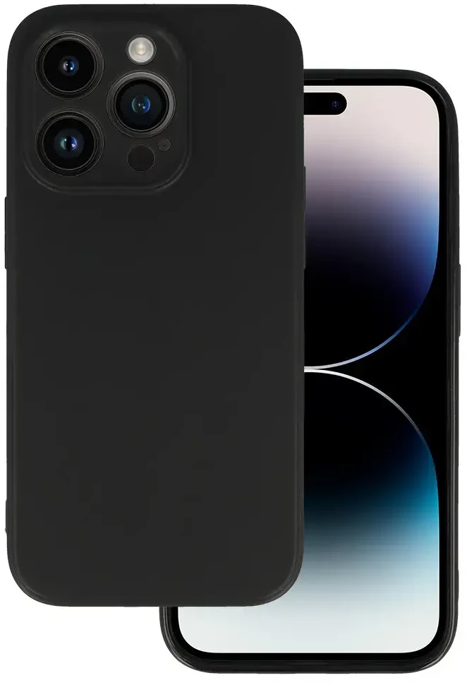 Fusion Accessories Topt Back Dėklas Matinis skirtas Apple iPhone 13 Pro Max juodos spalvos