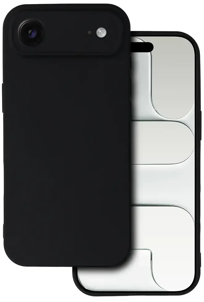 Fusion Accessories Topt Back Dėklas Matinis skirtas Apple iPhone 17 AIR juodos spalvos