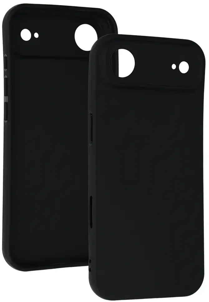 Fusion Accessories Topt Back Dėklas Matinis skirtas Apple iPhone 17 AIR juodos spalvos