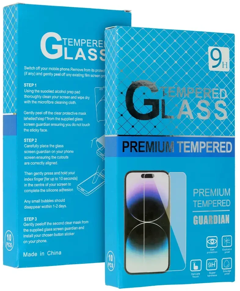 Toptel Topt Apsauginis stiklas Mėlyna Multipak (10in1) skirtas Samsung Galaxy A05/A05S