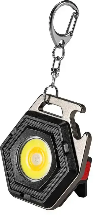 Fusion Accessories Topt Mini žibintuvėlis LED raktų pakabukas W5131 Type C