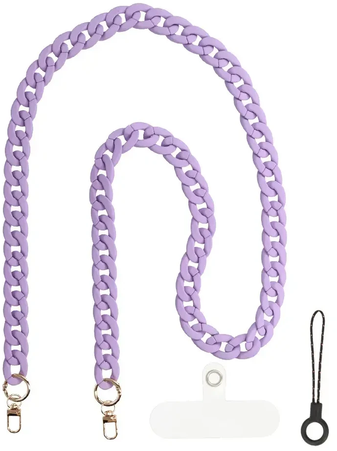 Fusion Accessories Topt Virvelė telefonui 0068 violetinės spalvos