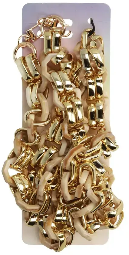 Fusion Accessories Topt Virvelė telefonui 0815 beige-aukso spalvos